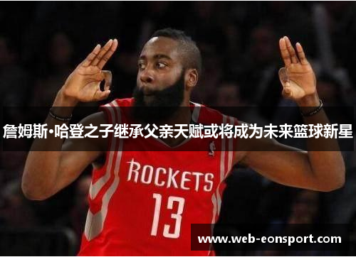 詹姆斯·哈登之子继承父亲天赋或将成为未来篮球新星
